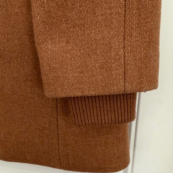 J. Crew Camel Wool Blend Coat - Picture 4 of 6